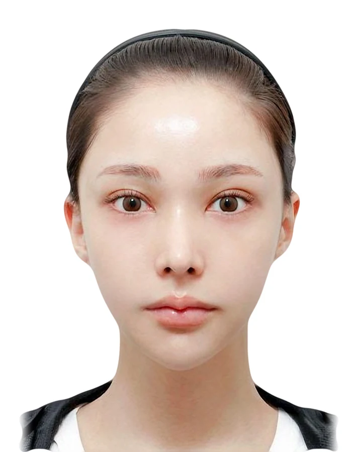 CASE 02 정면 수술 1개월 후
